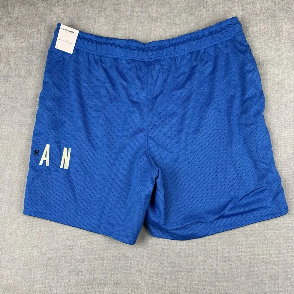 Nike Air Jordan Shorts Mens 2XL Blue DV7742-403 Basketball Mesh Active New